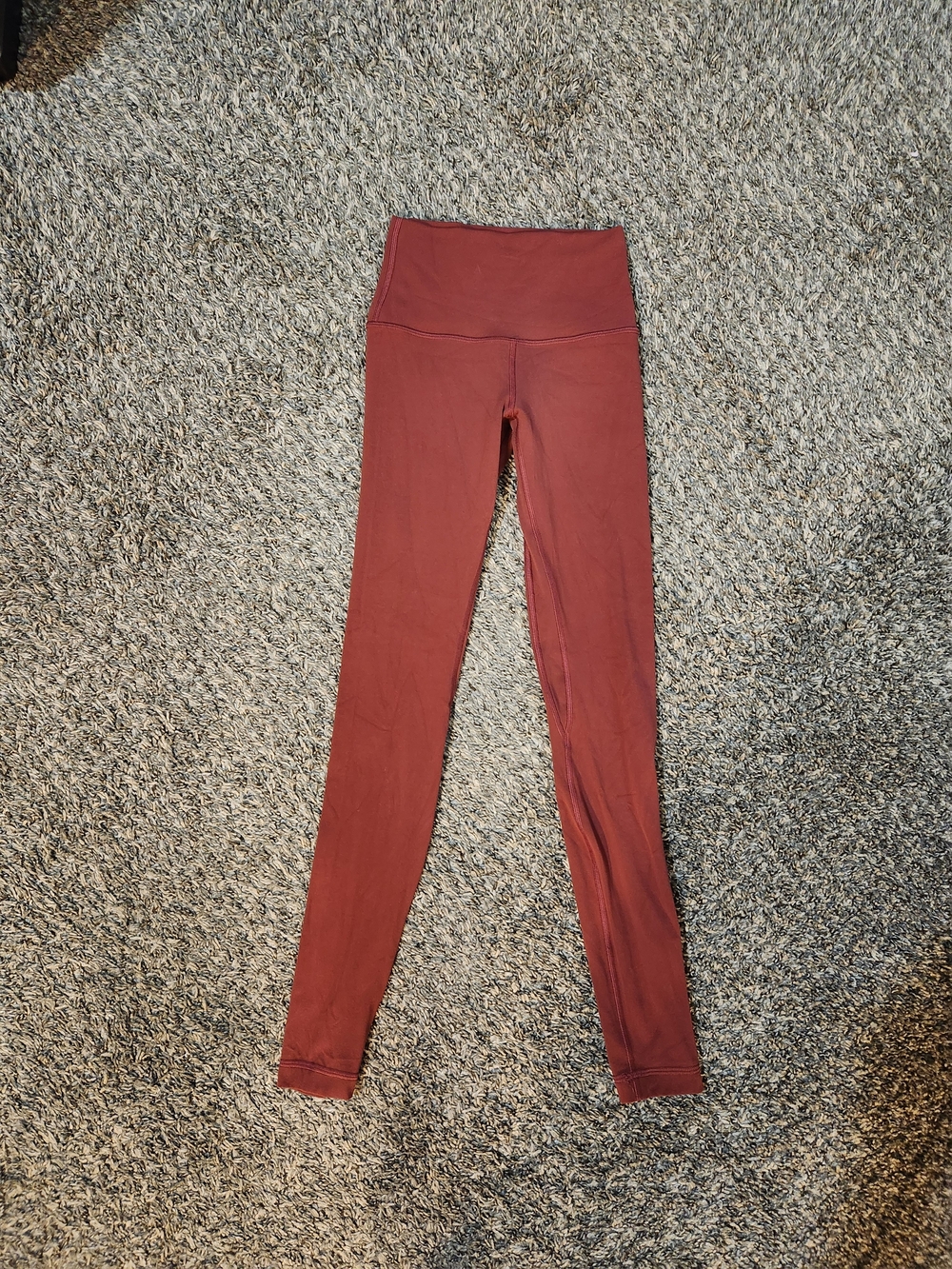 lululemon athletica Girls' High-Rise Leggings in Rust
